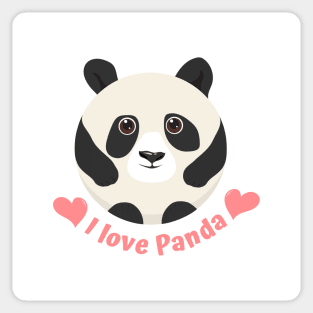 I love panda Sticker